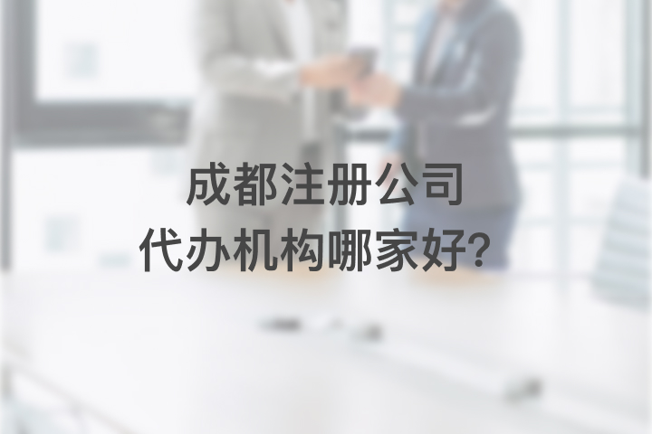 成都代理注册比较大的公司